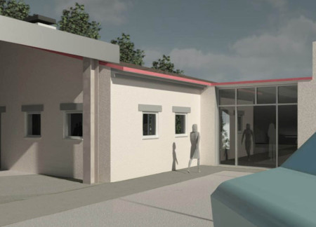 Biomass Heating and Natural Ventilation in a Sustainable Wine Tasting Facility