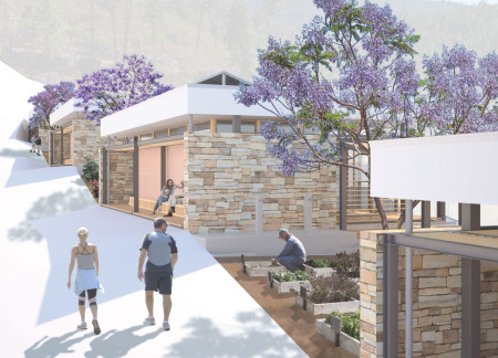 Therapeutic Retreat Enhanced by Calcium Silicate and Cedar Siding in Harmony with Nature