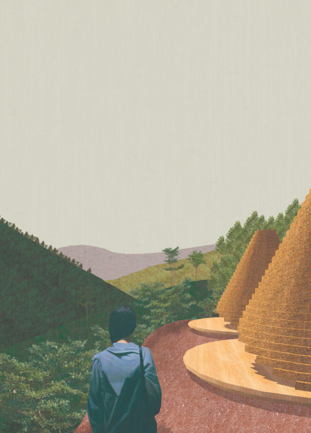 Cork Panels and Grey Water Systems in a Tranquil Wellness Retreat