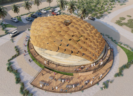 Wicker Panels Enhance Visitor Experience at Wetland Reserve