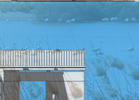 Wooden Feathers and Air-Cooled Spaces in a Desert Environment