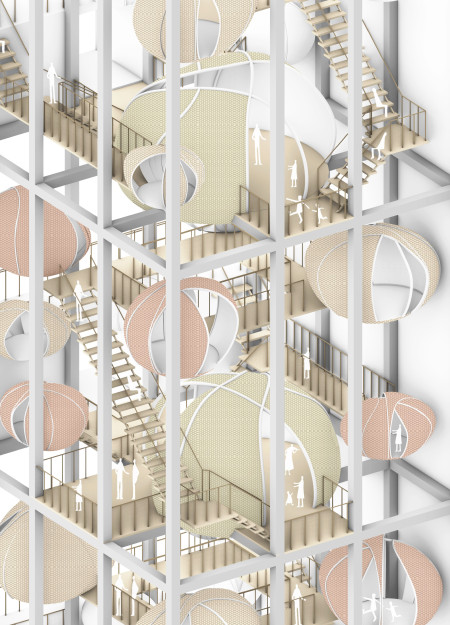 Biodegradable Leather Capsules Blending Community and Urban Living