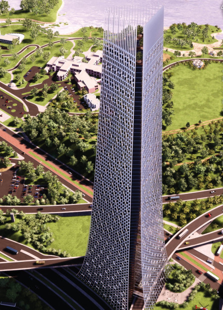 Dual-Function Structure Bridging Care and Community Connectivity