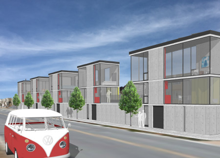 Rainwater Harvesting Microhousing with Ocean Views