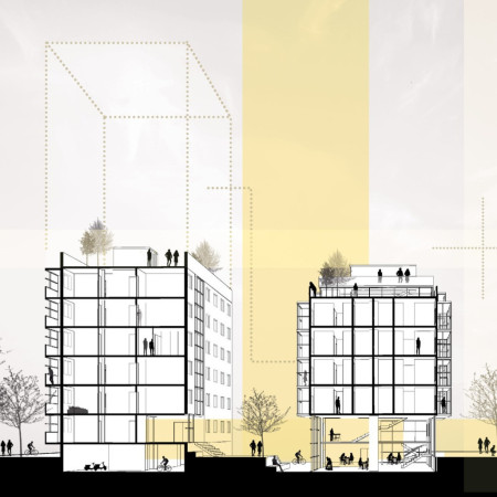 Cross-Laminated Timber Housing with Integrated Community Spaces