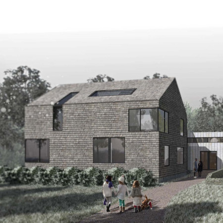 Cedar-Focused Residencies Featuring Phytoremediation and Green Roofs