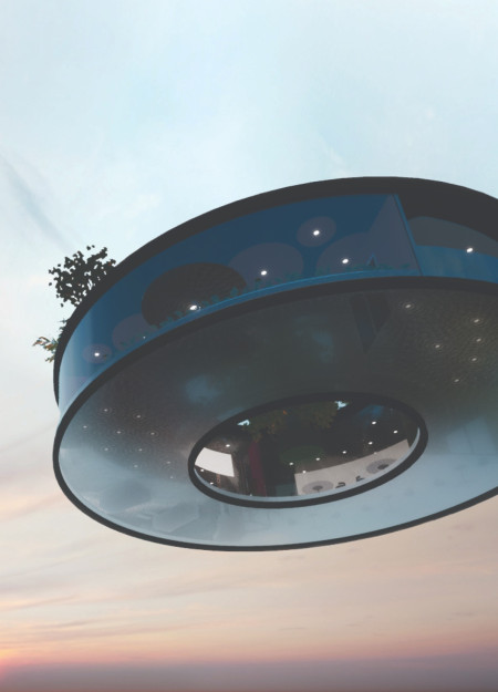 Elevated Living with Virtual Spaces and Radial Circulation