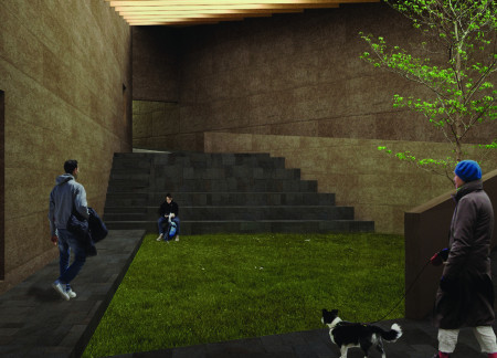 Thermal Inertia and Glazed Sunspaces in a Greenhouse-Restaurant Blend