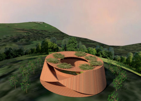 Candle-Lit Spaces Reinforcing Timber Warmth in a Two-Story Structure