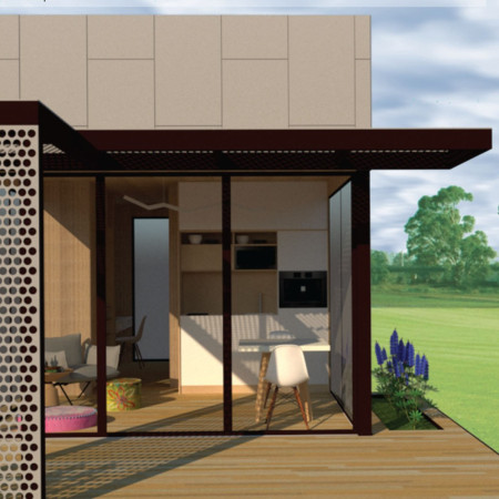 Recycled Steel and Eco-Sandwich Panels in Compact Urban Living