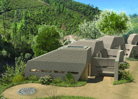 Cork Cabins Embracing Nature for Tranquil Meditation Spaces