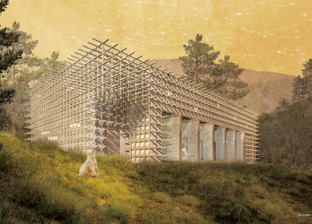 A Constellation-Inspired Yoga Retreat Built with Chidori Timber