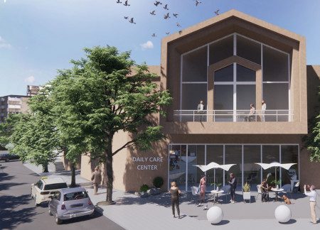 Meditation Gardens and Pitched Roofs Enhancing Community Healing Spaces