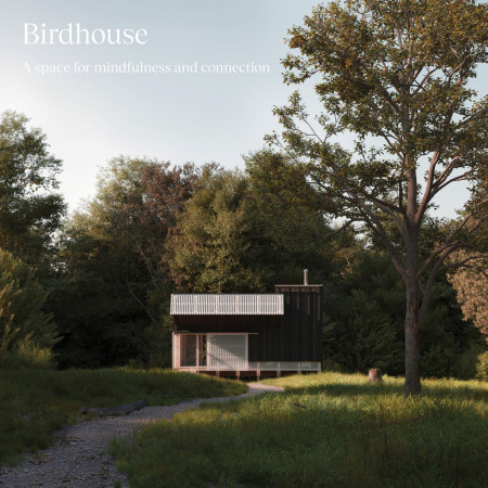 Charming Retreat of Shou Sugi Ban and Radiate Pine for Mindful Gatherings