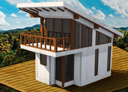 Fsc Lumber Framework with Expansive Views and Flexible Living Spaces