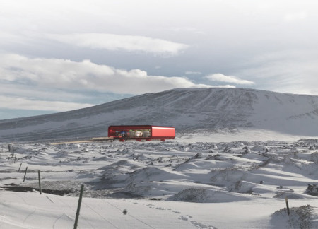 Charred Wood and Cross-Laminated Timber Create a Community Pavilion Amidst Volcanic Landscapes