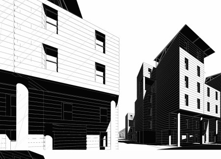 Palm Trunk Housing Modules Foster Community in a Sustainable Oasis