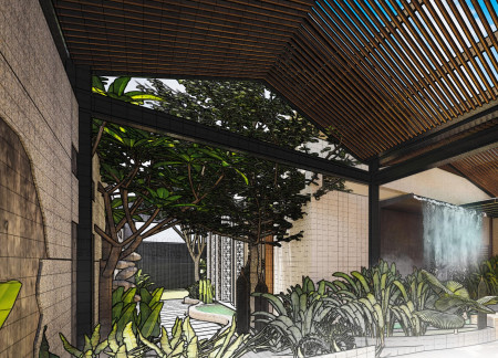 Tactile Pavers and Braille Storage for Enhanced Navigation in Accessible Living Spaces