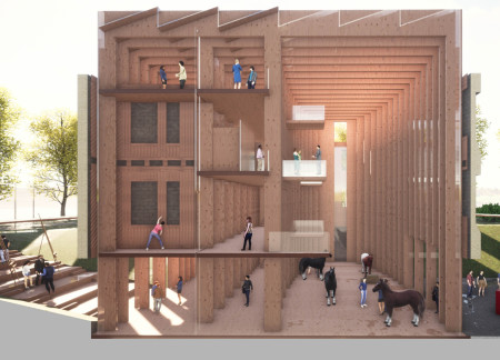 Brick and Wood Framework Enriching Local Heritage Through Education