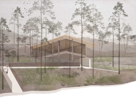 Hempcrete Retreat Surrounded by Serenity and Nature