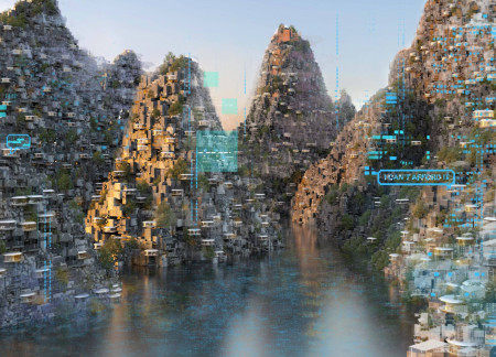 Charred Wooden Shingles Combined with Glass Fa&ccedil;ade in a Flexible Workspace Design