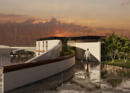 Timber Framework Enhances Privacy and Sensory Experience in Residential Living