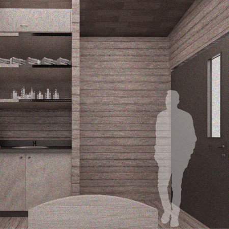 Natural Wood Cabins with Pile Foundations Embracing Tranquil Valley Views