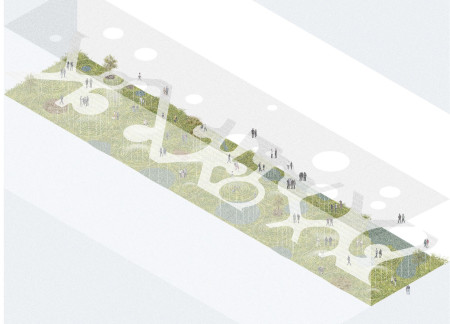 Concave Gathering Spaces Within Plattenbau Slabs