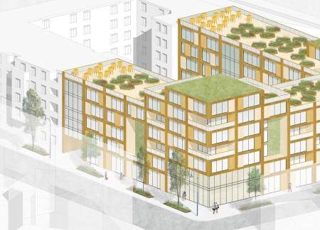 Cross-Laminated Timber Structures Enhanced by Green Roof Integration for Urban Living