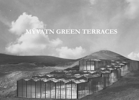 Terraced Greenhouse Restaurant Embracing the Icelandic Landscape