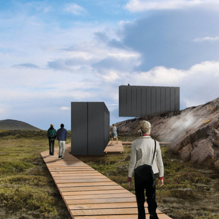 Charred Wooden Shingles and Cross-Laminated Timber Define a Community-Focused Space