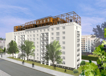 Elevated Timber Living with Flexible Housing Clusters