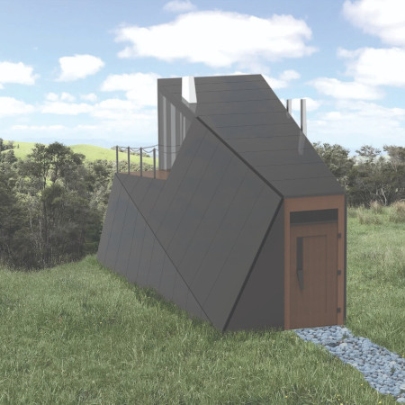 Glulam Beams and Forest Views in a Sustainable Mountain Retreat