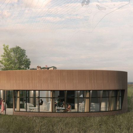 Fibonacci-Inspired Design Utilizing Cross-Laminated Timber Panels in a Community Hub