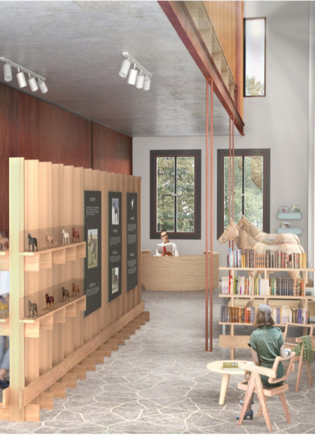 Emphasizing Void Spaces Within a Cultural Hub