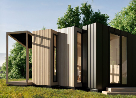 Hemp Insulation and Rainwater Systems in Compact off-Grid Living