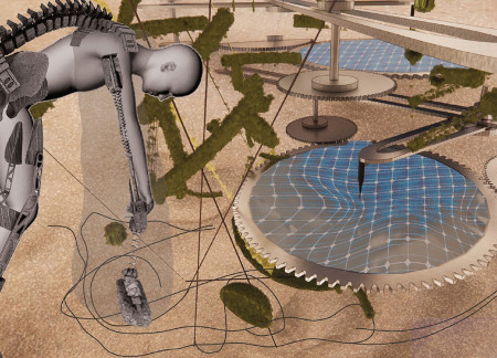Kinetic Structures Promoting Quadrupedal Mobility in Automated Rehabilitation Spaces