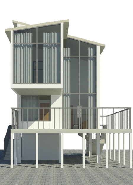 Elevated Wood Huts Offering Uninterrupted Natural Views