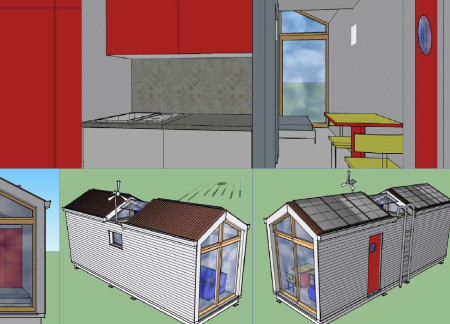 Charred Wooden Shingles and Cross-Laminated Timber Create Coastal Compact Housing Solutions