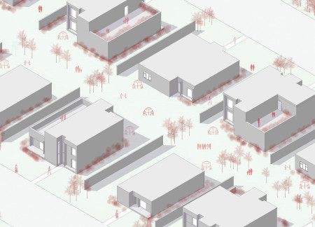 A Core Structure Supporting Flexible Living Spaces in an Integrated Community