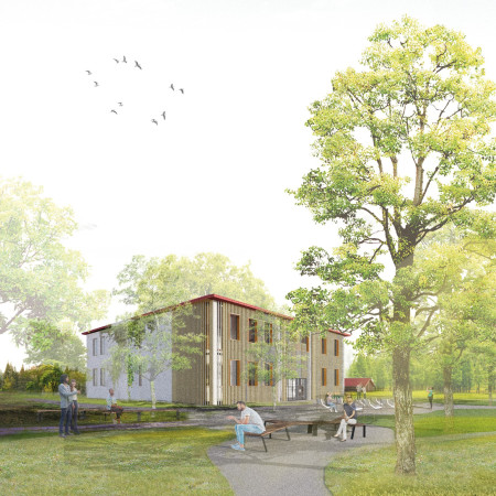 Wood Panels and Historical Preservation in a Museum for Equine Culture