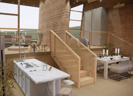 Living Spaces Integrated with Rainwater Systems and Modular Design in the Qinghai-Tibet Plateau