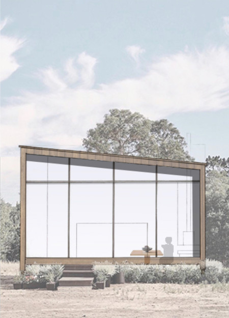 Natural Insulation and Cross-Ventilation in a Timber Retreat for Meditation