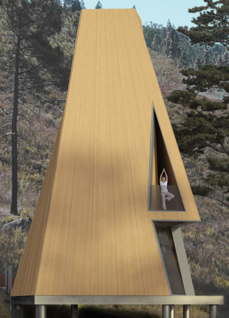 Embracing Nature with Organic Wood and Grey-Water Sustainability