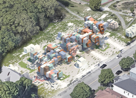 Community Pods Supported by Structural Insulated Panels