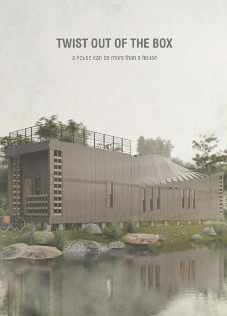 Twisting Forms with Green Roofs and Grey Water Recycling