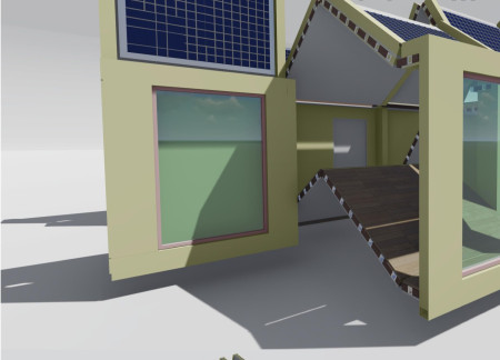 Modular Living with Movable Walls and Sustainable Ceramics