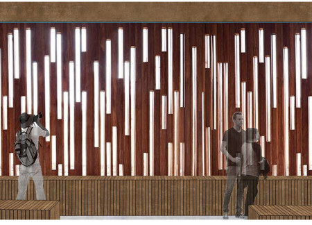 Drought-Resistant Grasses and Concrete Panels Shaping a Nature-Focused Visitor Center