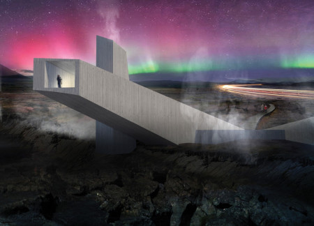 Exploring Eco-Conscious Concrete Towers with Tectonic Portal Access