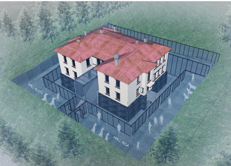 Translucent Glass and Local Stone Create Engaging Spaces for Equine Heritage